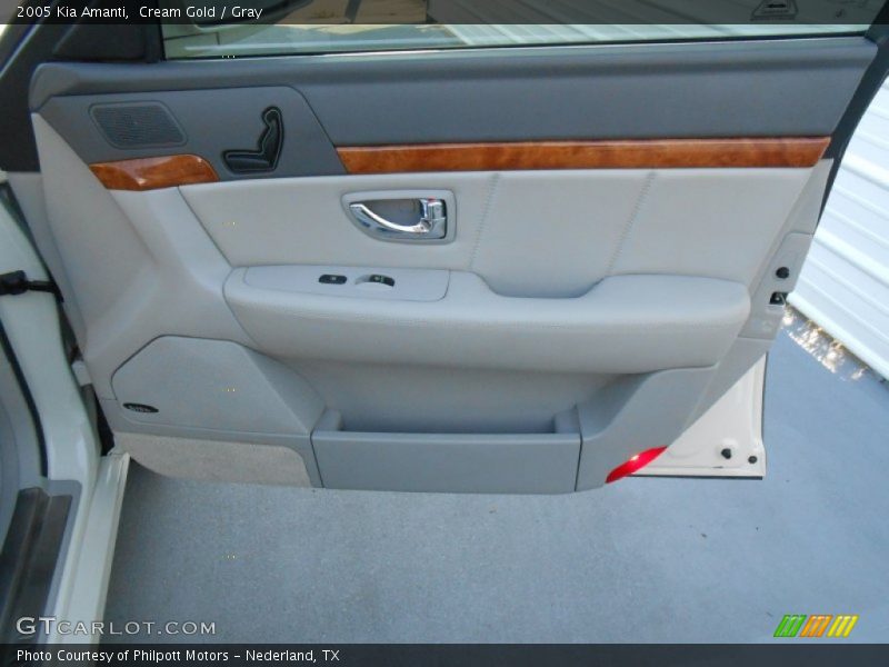 Cream Gold / Gray 2005 Kia Amanti