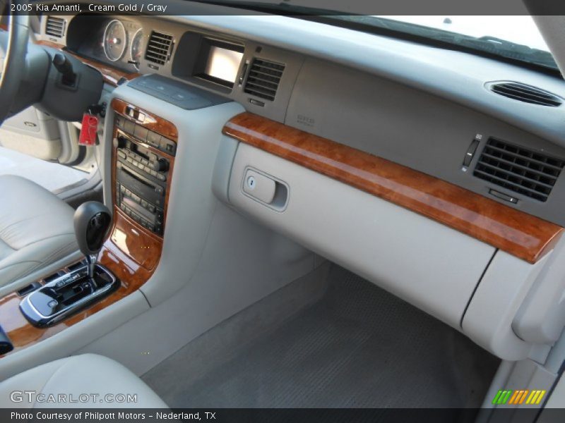 Cream Gold / Gray 2005 Kia Amanti