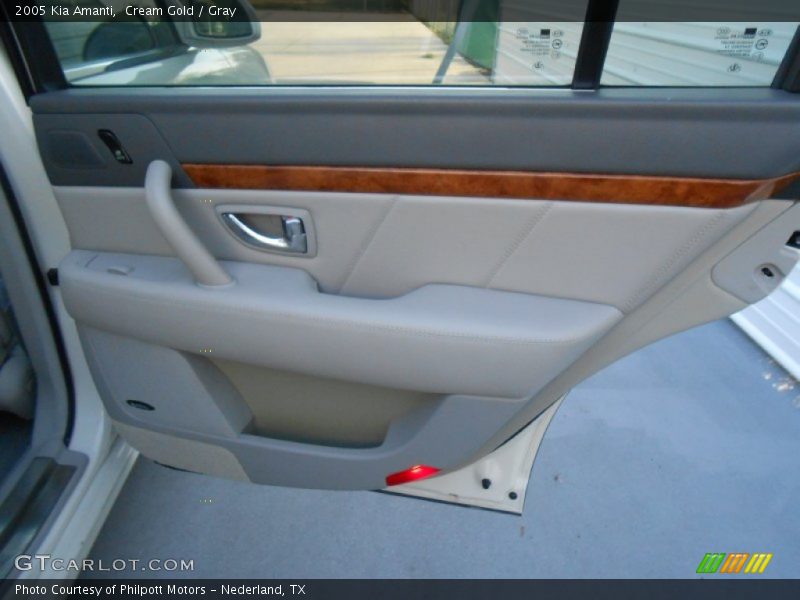 Cream Gold / Gray 2005 Kia Amanti