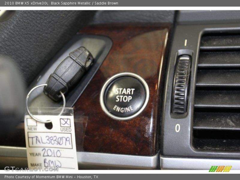 Black Sapphire Metallic / Saddle Brown 2010 BMW X5 xDrive30i