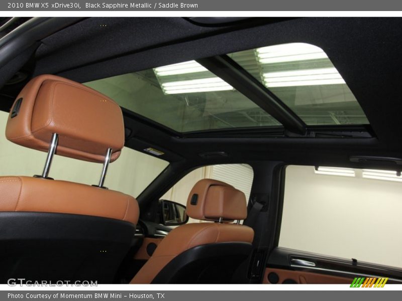 Black Sapphire Metallic / Saddle Brown 2010 BMW X5 xDrive30i