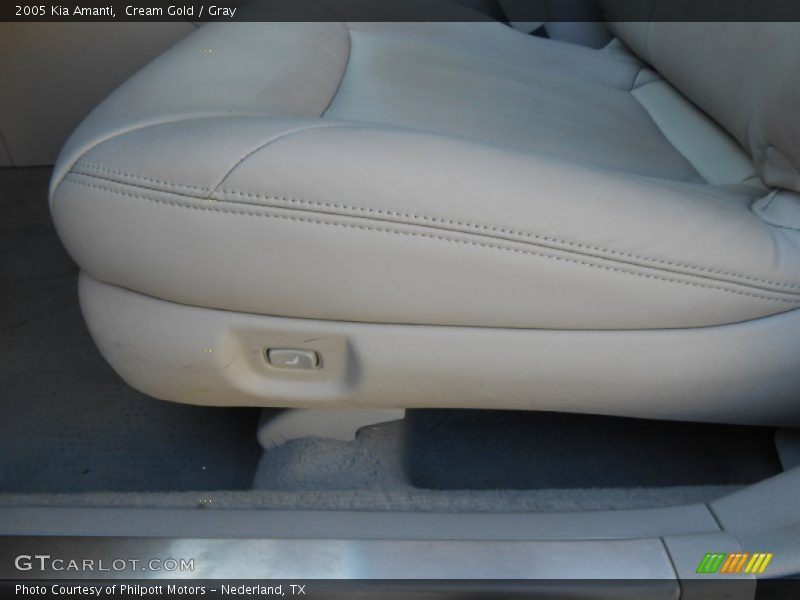 Cream Gold / Gray 2005 Kia Amanti