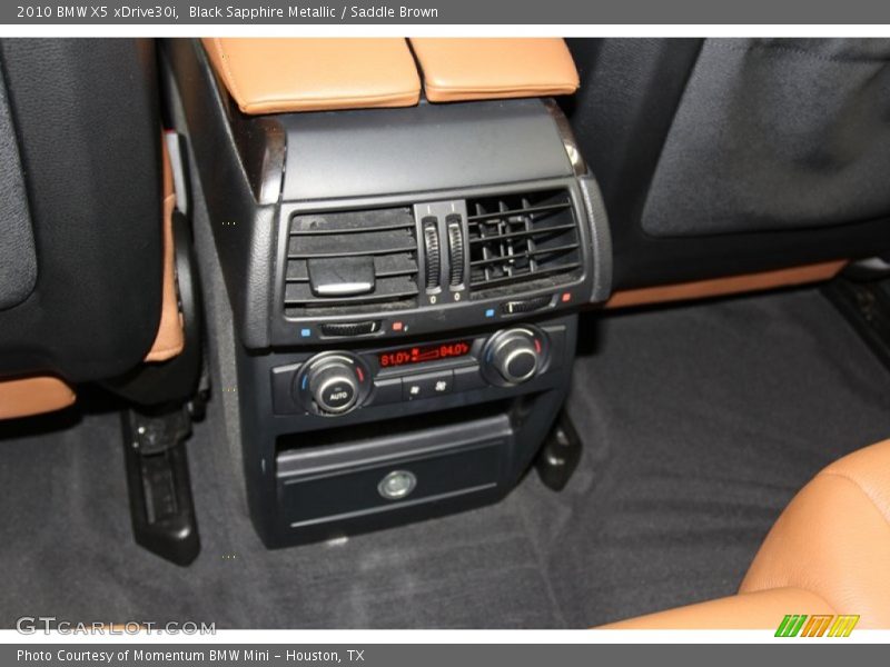 Black Sapphire Metallic / Saddle Brown 2010 BMW X5 xDrive30i