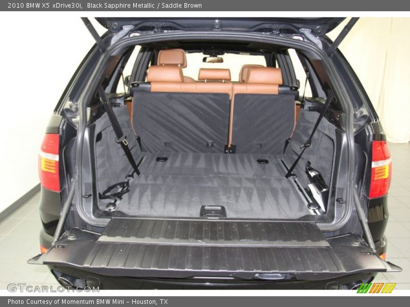 Black Sapphire Metallic / Saddle Brown 2010 BMW X5 xDrive30i