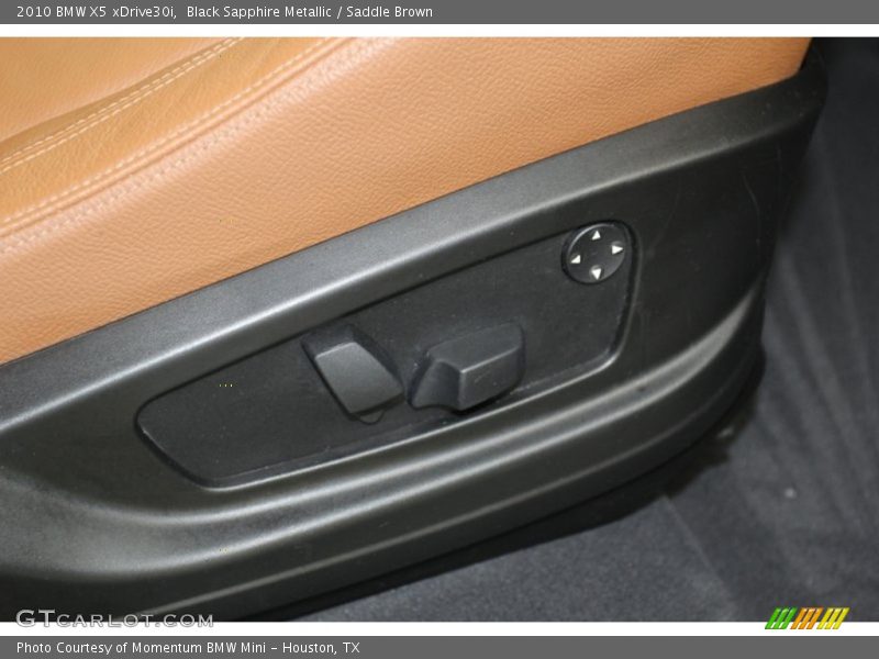 Black Sapphire Metallic / Saddle Brown 2010 BMW X5 xDrive30i