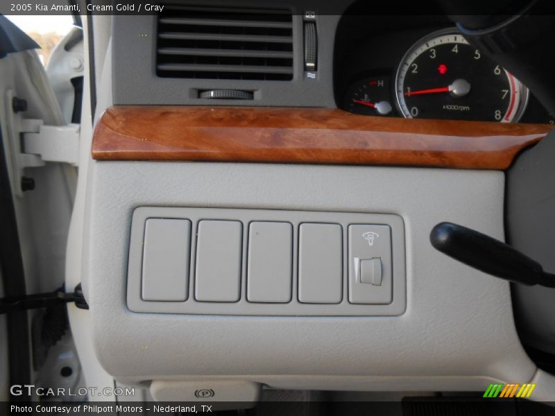 Cream Gold / Gray 2005 Kia Amanti