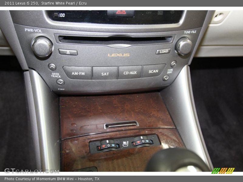 Starfire White Pearl / Ecru 2011 Lexus IS 250