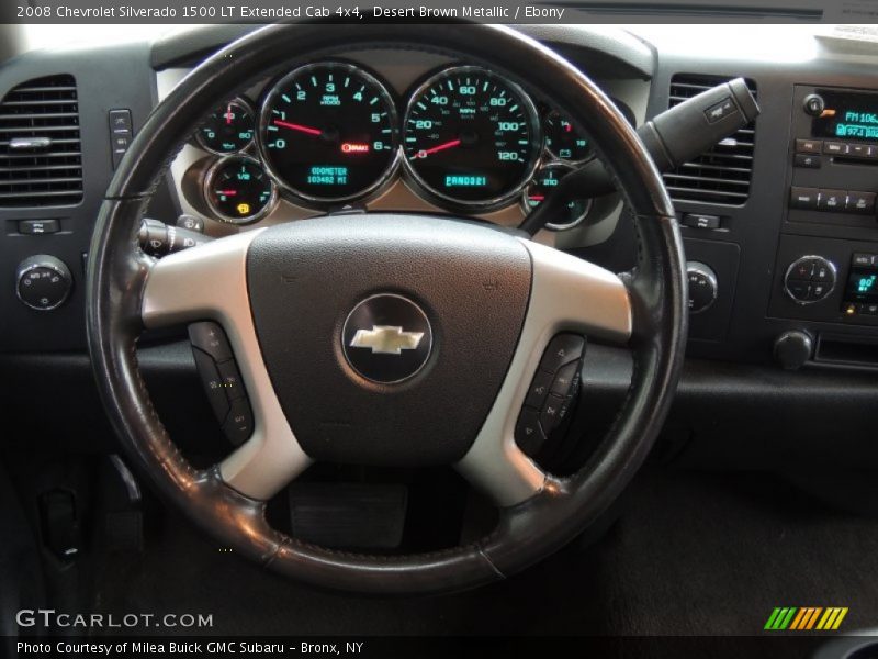  2008 Silverado 1500 LT Extended Cab 4x4 Steering Wheel