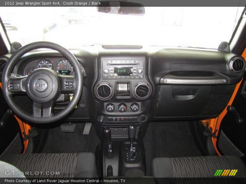 Crush Orange / Black 2012 Jeep Wrangler Sport 4x4