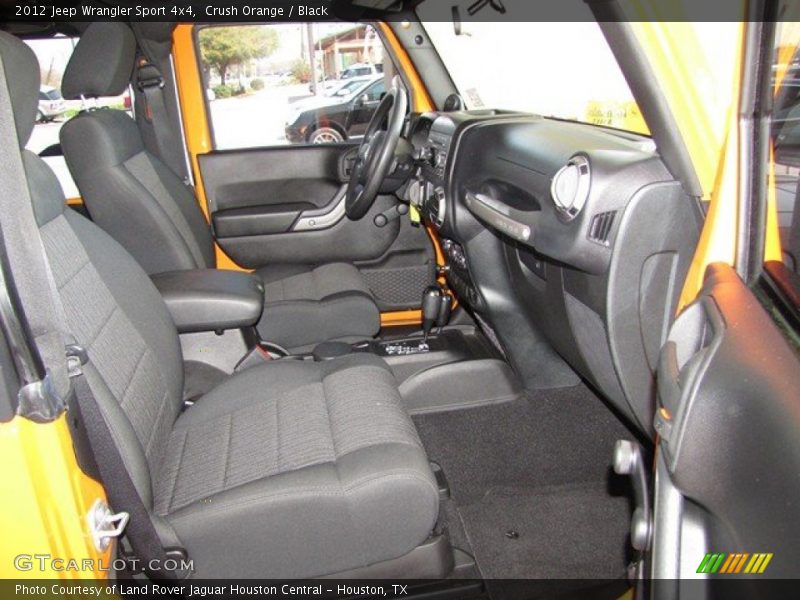 Crush Orange / Black 2012 Jeep Wrangler Sport 4x4