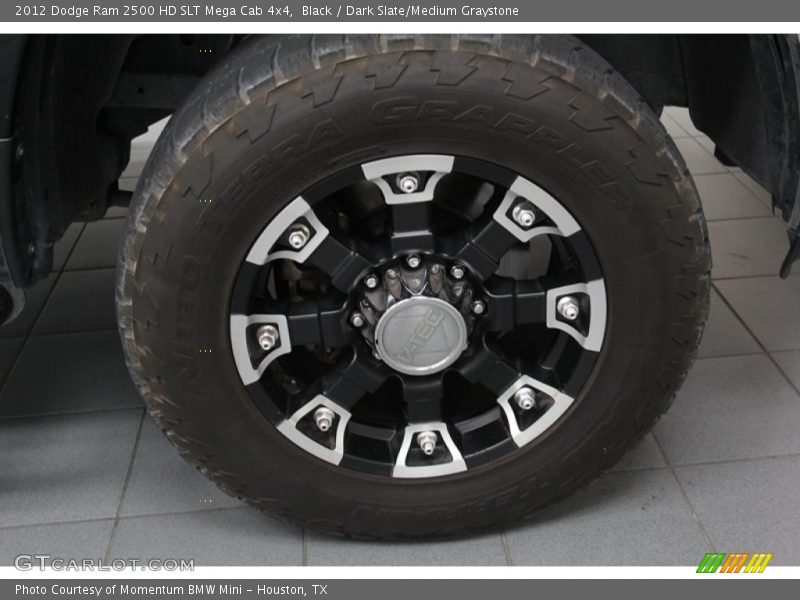 Black / Dark Slate/Medium Graystone 2012 Dodge Ram 2500 HD SLT Mega Cab 4x4
