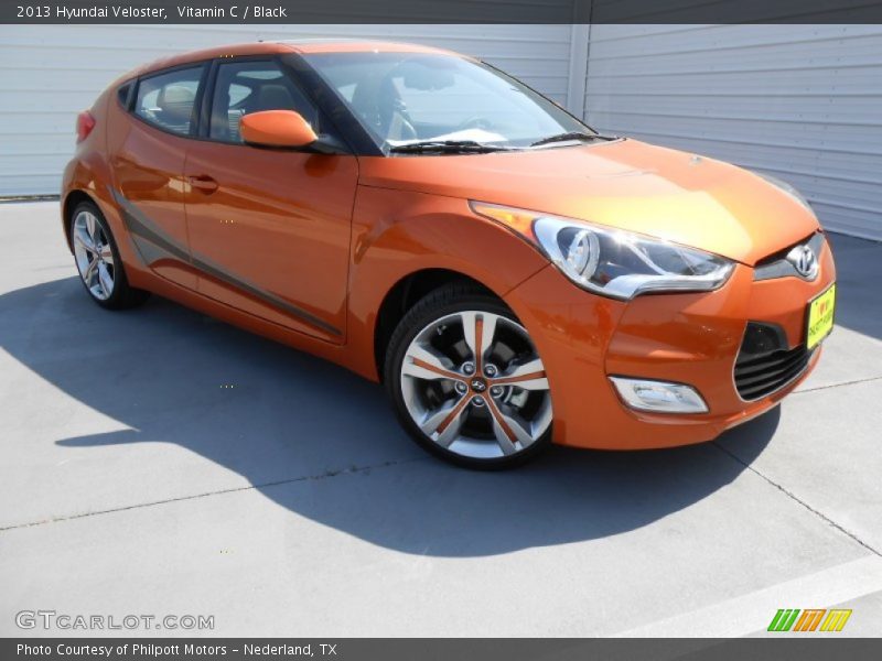 Vitamin C / Black 2013 Hyundai Veloster