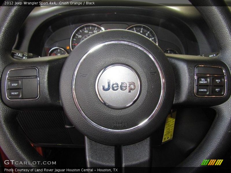 Crush Orange / Black 2012 Jeep Wrangler Sport 4x4