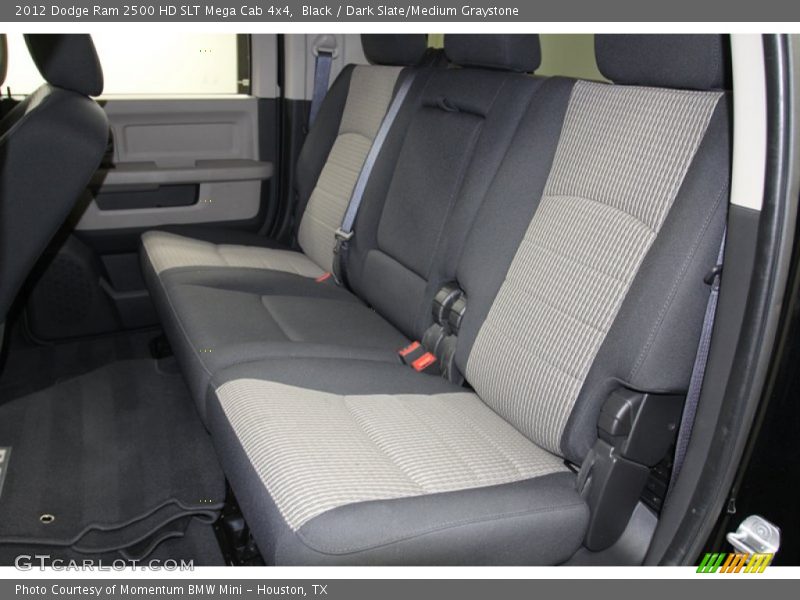 Black / Dark Slate/Medium Graystone 2012 Dodge Ram 2500 HD SLT Mega Cab 4x4
