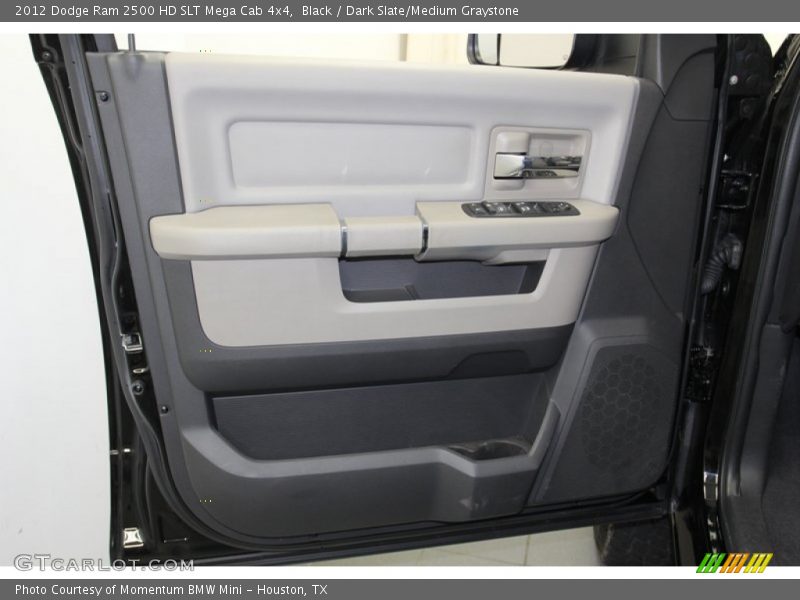 Black / Dark Slate/Medium Graystone 2012 Dodge Ram 2500 HD SLT Mega Cab 4x4