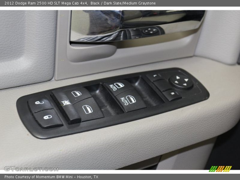 Black / Dark Slate/Medium Graystone 2012 Dodge Ram 2500 HD SLT Mega Cab 4x4