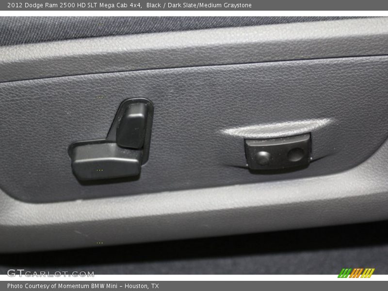 Black / Dark Slate/Medium Graystone 2012 Dodge Ram 2500 HD SLT Mega Cab 4x4