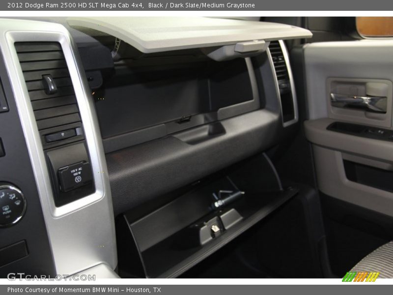 Black / Dark Slate/Medium Graystone 2012 Dodge Ram 2500 HD SLT Mega Cab 4x4