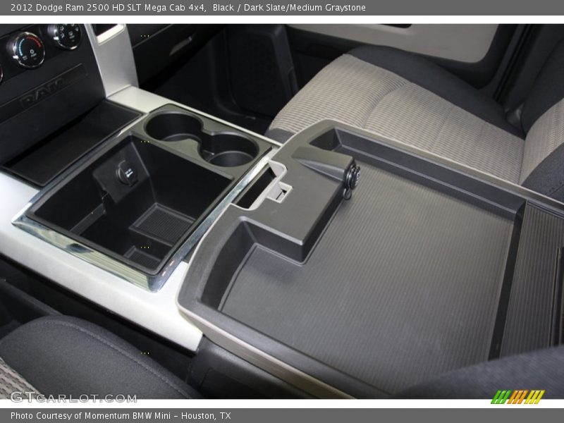 Black / Dark Slate/Medium Graystone 2012 Dodge Ram 2500 HD SLT Mega Cab 4x4