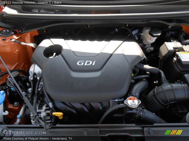  2013 Veloster  Engine - 1.6 Liter DOHC 16-Valve Dual-CVVT 4 Cylinder