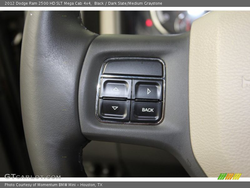 Black / Dark Slate/Medium Graystone 2012 Dodge Ram 2500 HD SLT Mega Cab 4x4