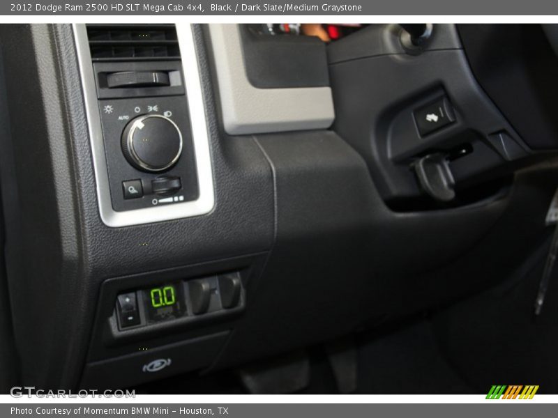Black / Dark Slate/Medium Graystone 2012 Dodge Ram 2500 HD SLT Mega Cab 4x4