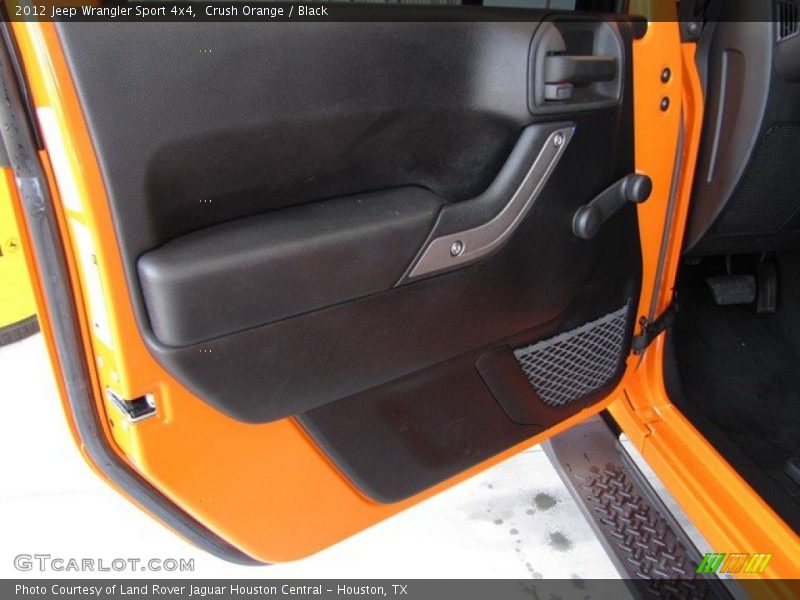 Crush Orange / Black 2012 Jeep Wrangler Sport 4x4