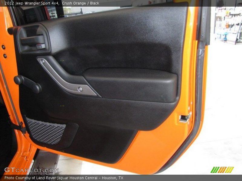 Crush Orange / Black 2012 Jeep Wrangler Sport 4x4
