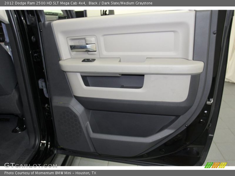Black / Dark Slate/Medium Graystone 2012 Dodge Ram 2500 HD SLT Mega Cab 4x4