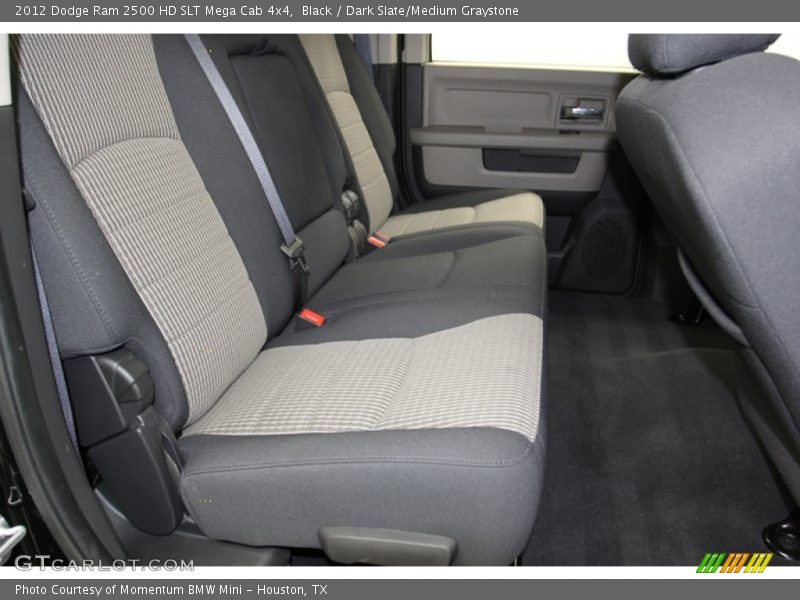 Black / Dark Slate/Medium Graystone 2012 Dodge Ram 2500 HD SLT Mega Cab 4x4