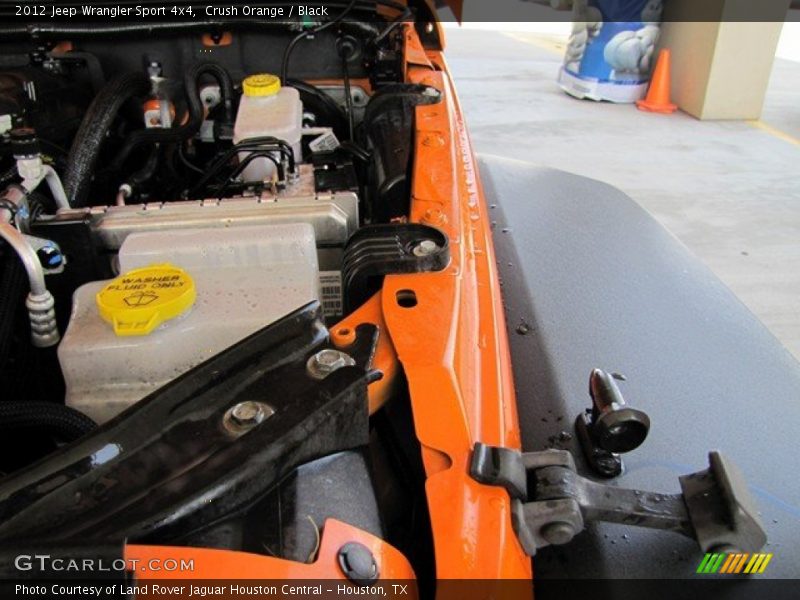 Crush Orange / Black 2012 Jeep Wrangler Sport 4x4