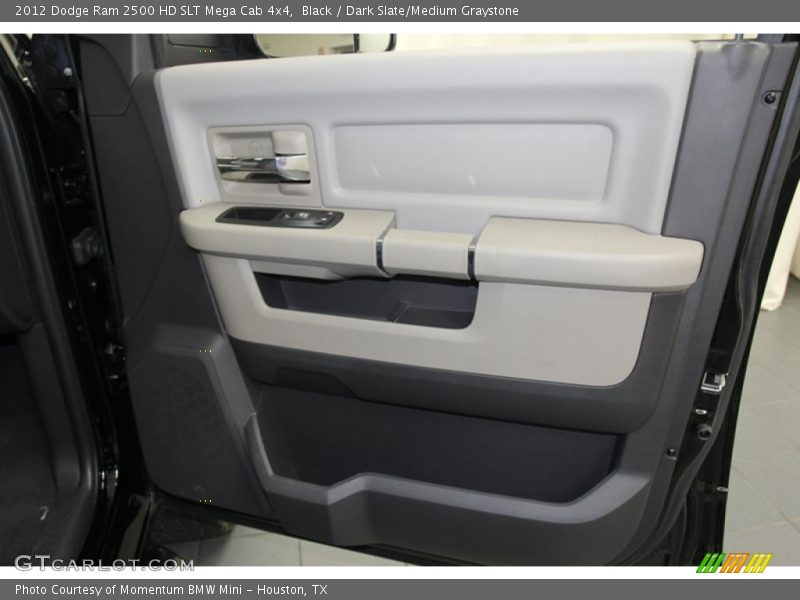 Black / Dark Slate/Medium Graystone 2012 Dodge Ram 2500 HD SLT Mega Cab 4x4