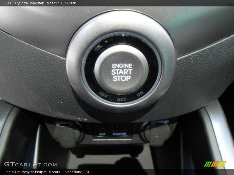 Controls of 2013 Veloster 