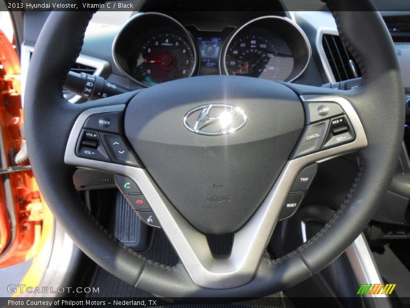 Controls of 2013 Veloster 