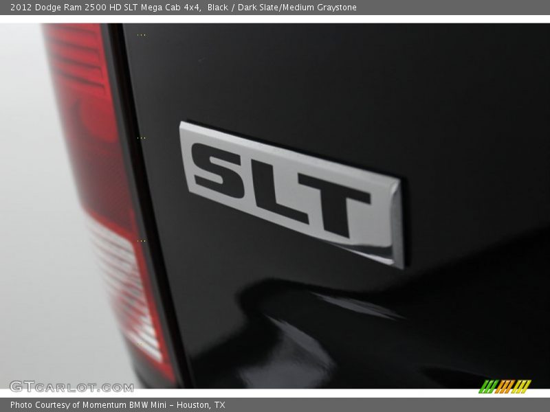 Black / Dark Slate/Medium Graystone 2012 Dodge Ram 2500 HD SLT Mega Cab 4x4