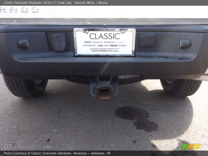 Summit White / Ebony 2008 Chevrolet Silverado 1500 LT Crew Cab