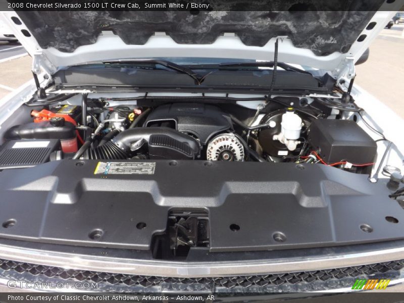 Summit White / Ebony 2008 Chevrolet Silverado 1500 LT Crew Cab
