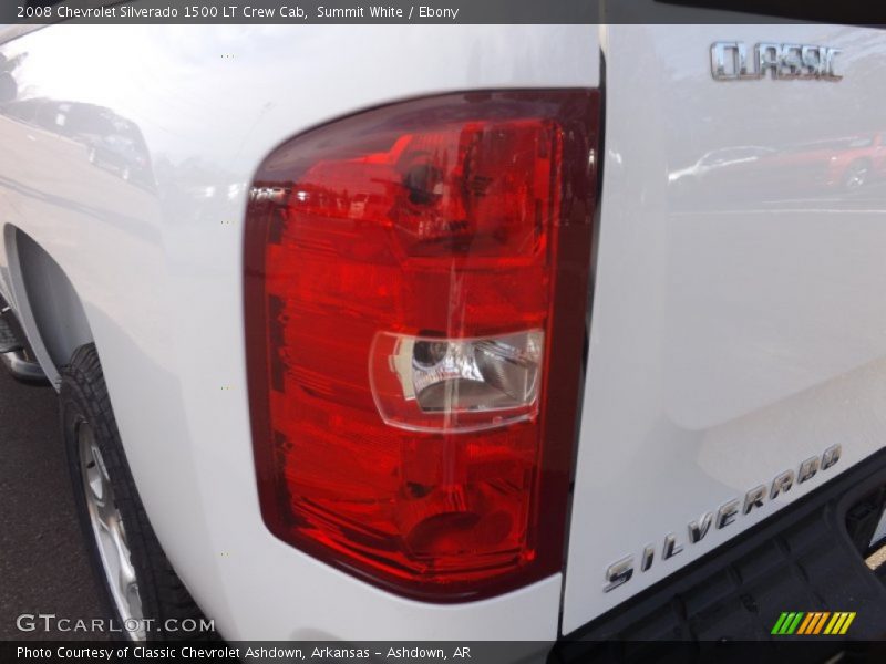 Summit White / Ebony 2008 Chevrolet Silverado 1500 LT Crew Cab