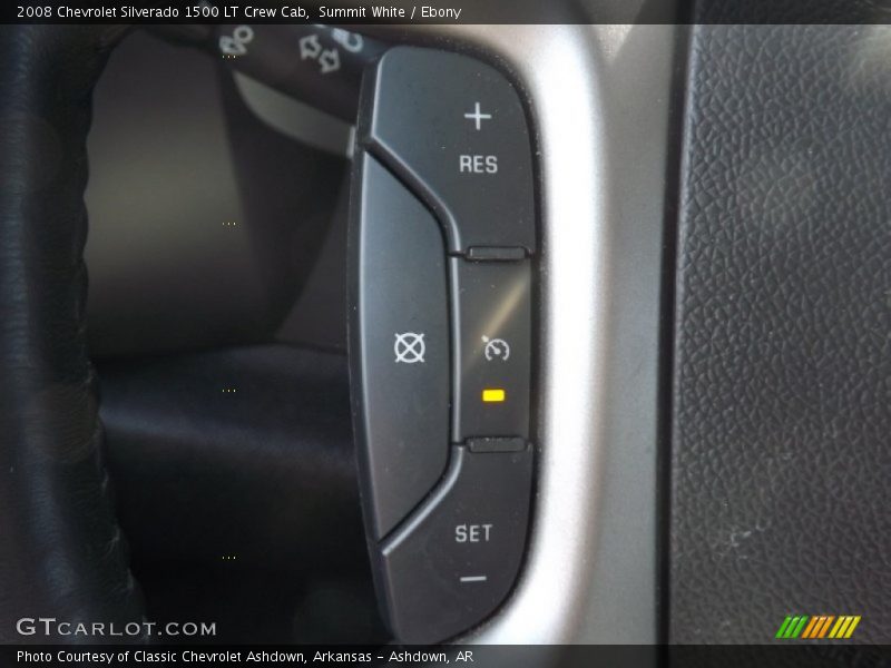 Summit White / Ebony 2008 Chevrolet Silverado 1500 LT Crew Cab
