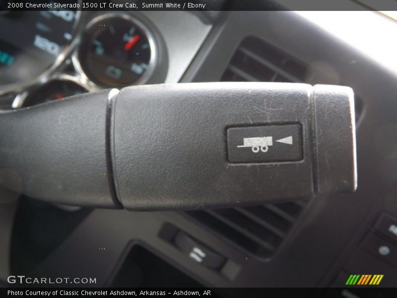 Summit White / Ebony 2008 Chevrolet Silverado 1500 LT Crew Cab