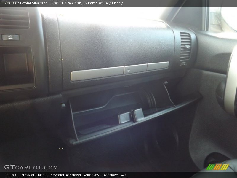 Summit White / Ebony 2008 Chevrolet Silverado 1500 LT Crew Cab