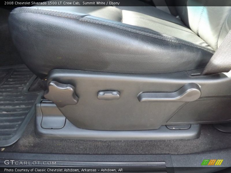 Summit White / Ebony 2008 Chevrolet Silverado 1500 LT Crew Cab