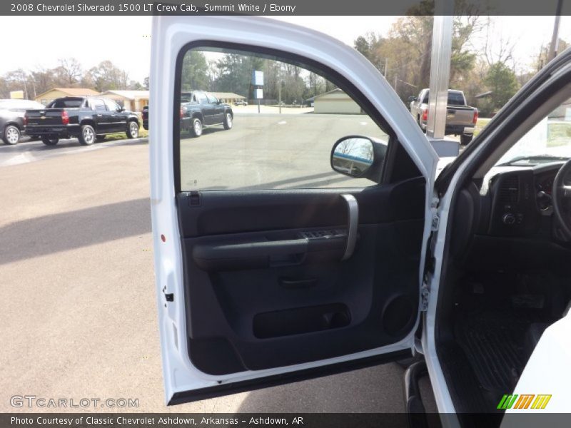 Summit White / Ebony 2008 Chevrolet Silverado 1500 LT Crew Cab