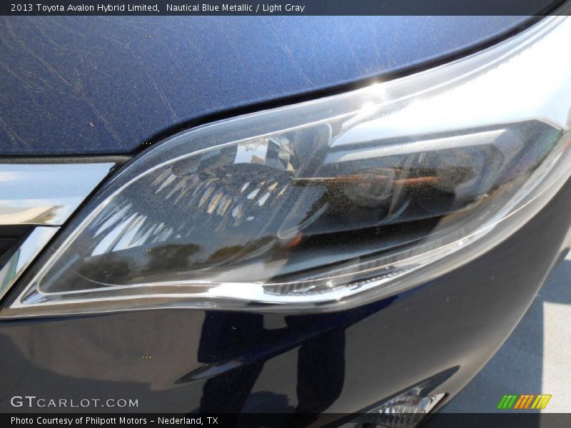 Nautical Blue Metallic / Light Gray 2013 Toyota Avalon Hybrid Limited