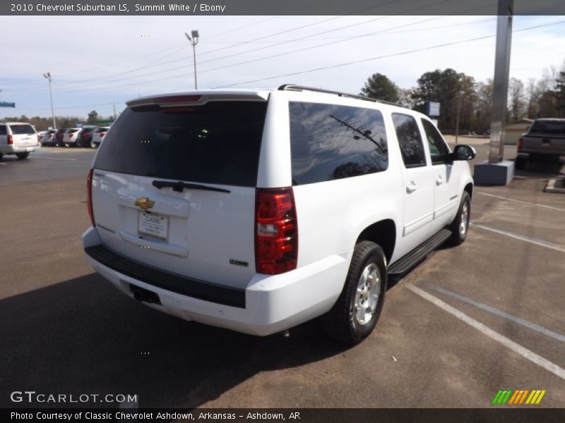 Summit White / Ebony 2010 Chevrolet Suburban LS