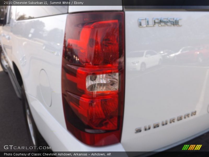 Summit White / Ebony 2010 Chevrolet Suburban LS