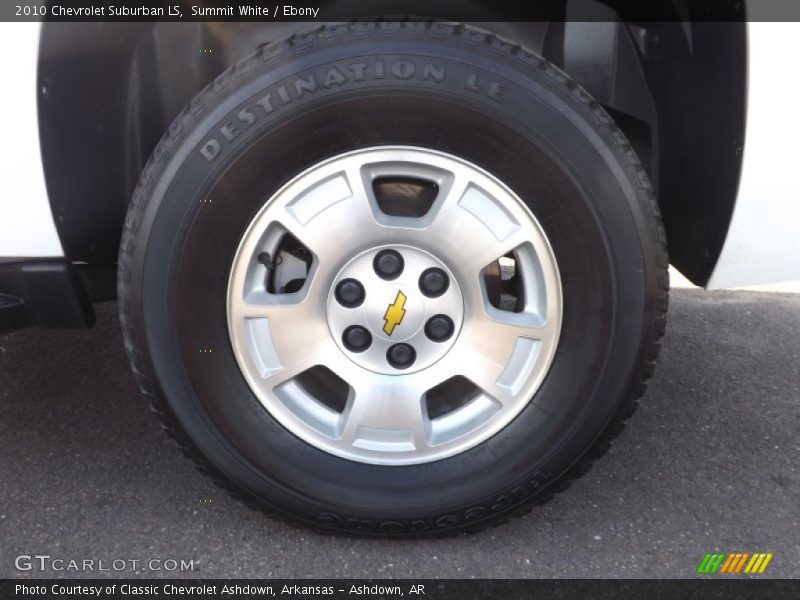 Summit White / Ebony 2010 Chevrolet Suburban LS