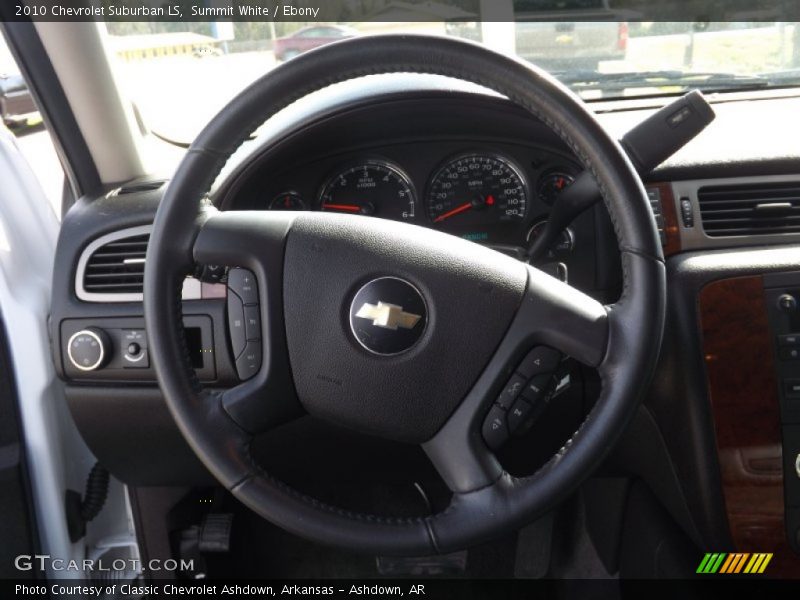 Summit White / Ebony 2010 Chevrolet Suburban LS