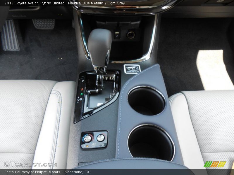 Nautical Blue Metallic / Light Gray 2013 Toyota Avalon Hybrid Limited
