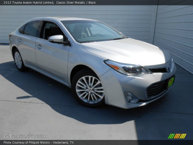 Classic Silver Metallic / Black 2013 Toyota Avalon Hybrid Limited